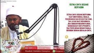 KETIKA CINTA SEDANG BERTASBIH (21 Nov 2025)