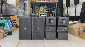 Loa line array đơn 30 ATSOUND -AT112 đồng bộ từ neo chuẩn âm