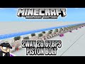 26.67bps 2 Way Piston Bolt Showcase Minecraft Bedrock 1.17 Caves & Cliffs