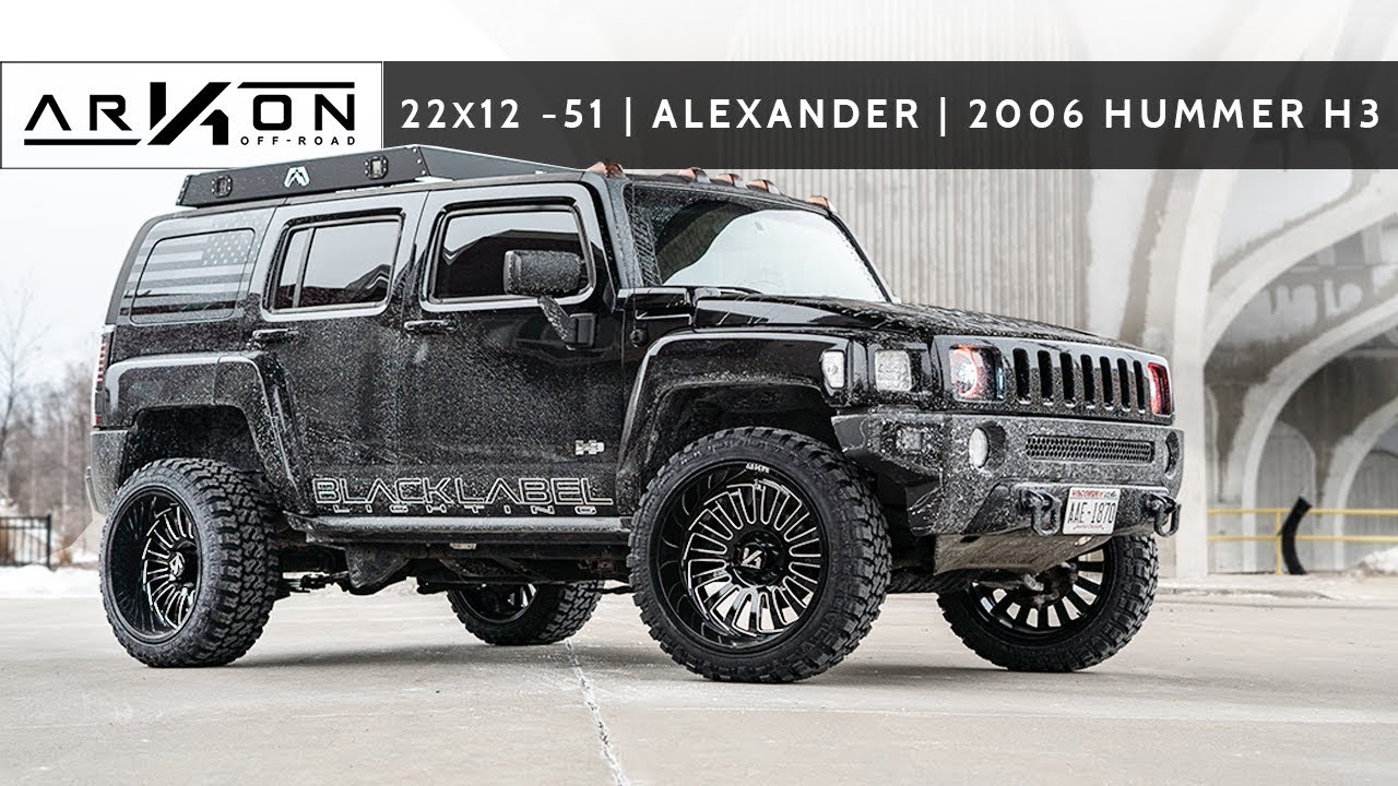 ARKON | Alexander 22x12 -51 | 2006 Hummer H3