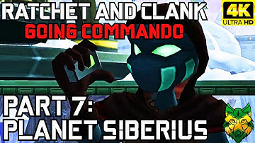 [PS5][4K] Ratchet & Clank Going Commando Part 7: Planet Siberius [BOSS] No Commentary | RhoxieRomps