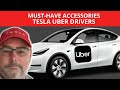 Musthave accessories for tesla uber drivers 2024