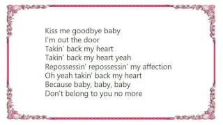 Cher - Takin' Back My Heart Lyrics Resimi