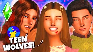 my wolf pups are TEENAGERS! (The Sims 4 Werewolves! Ep 13)