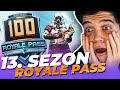 100. SEVİYE YAPTIK!! (BUZ DİYARI M416 ÇIKTI!!) | PUBG Mobile 13. Sezon Royale Pass