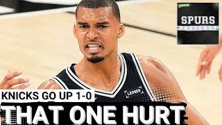 SPURS POSTCAST: Jalen Brunson ERUPTS in 4th to Lift Knicks Past Wembanyama, Spurs in Game 1