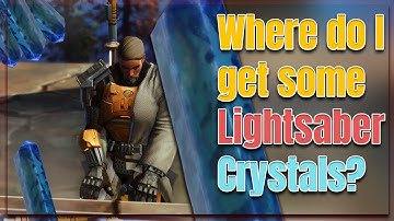 SWTOR - How to get Lightsaber Crystals | Beginners Guide 2023
