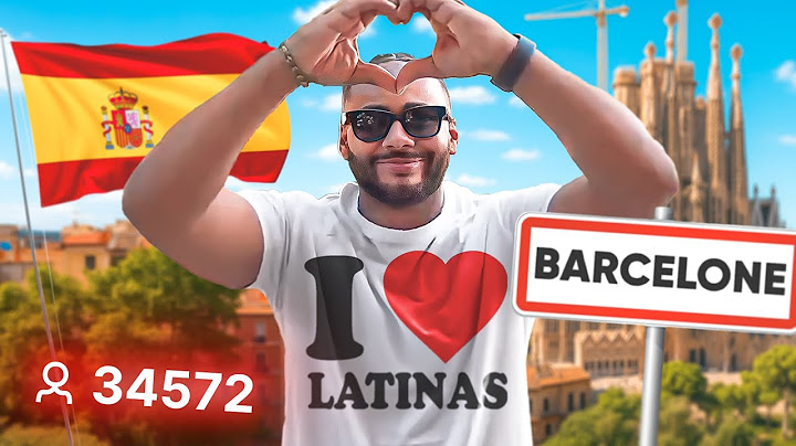 MA PREMIÈRE FOIS A BARCELONE (Live IRL)