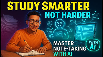 Mastering Note Taking with AI:  Study Smarter, NOT Harder