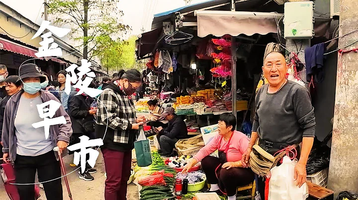 秦淮河畔的市井煙火，南京最後的露天市場，熱鬧擁擠的集市「早高峰」——西善橋早市裡的味覺記憶 - 天天要聞