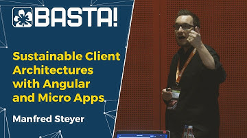 Sustainable Client Architectures with Angular and Micro Apps | Manfred Steyer