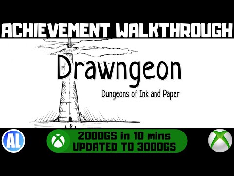 Drawungeon: Dungeons of Ink and Paper — Прохождение достижения #Xbox — обновлено до версии 3000GS