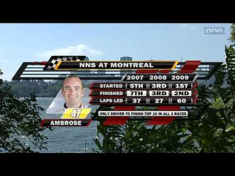 Marcos Ambrose - Pre-race Feature and Interview NNS NAPA Auto Parts 200 Montreal