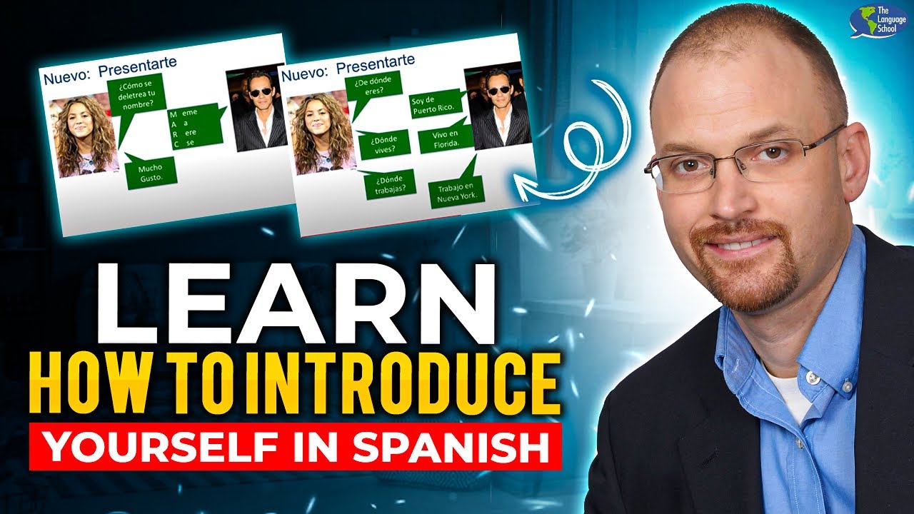 Introducing yourself in Spanish - YouTube