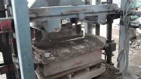 QTJ4-40 Small Scale Concrete Hollow Block Making Machine