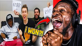 MINIMINTER OR KSI?! | RAP OR CRAP WITH JOSH AND JJ! (REACTION)