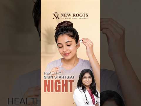 Night Skincare Routine for Healthy Skin | Dermatologist Advice #skincareroutine #shorts