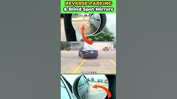 Reverse Parking with Blind Spot Mirrors - Amazing