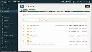 HR Document Management Built into PeoplePlus HRMS