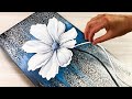 HUGE Textured Flower - Unbelievable Lacing + Swipe (&amp; SIMPLE DIY Technique!) | AB Creative Tutorial