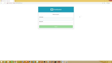 FortiSwitch Stand Alone Configuration in a Cisco Environment