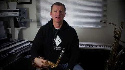 Saxophone Lesson - Beginner Saxophone - First Notes
