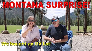 Montana Surprise   // We BOUGHT an RV LOT! // Full Time RV