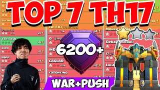New* TOP 7 Th17 WAR Base With LINKS Th17 Anti 2 Stars WAR BASE Link | New Best Th17  War Base 2025