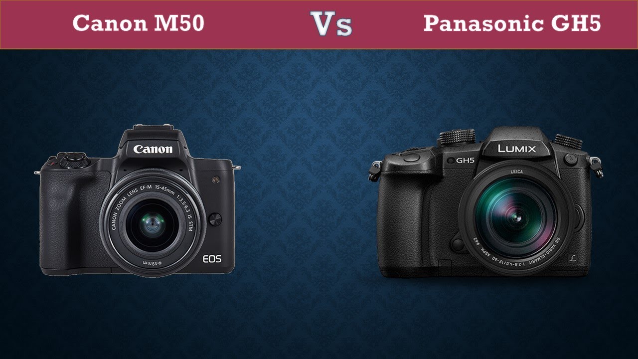 Canon M50 Vs Panasonic GH5 Comparison, Specifications, Price YouTube
