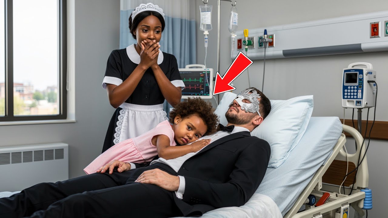 All Doctors Gave Up… Masked Billionaire Declared DEAD—Until Poor Maid’s Toddler Laid Her Head on His