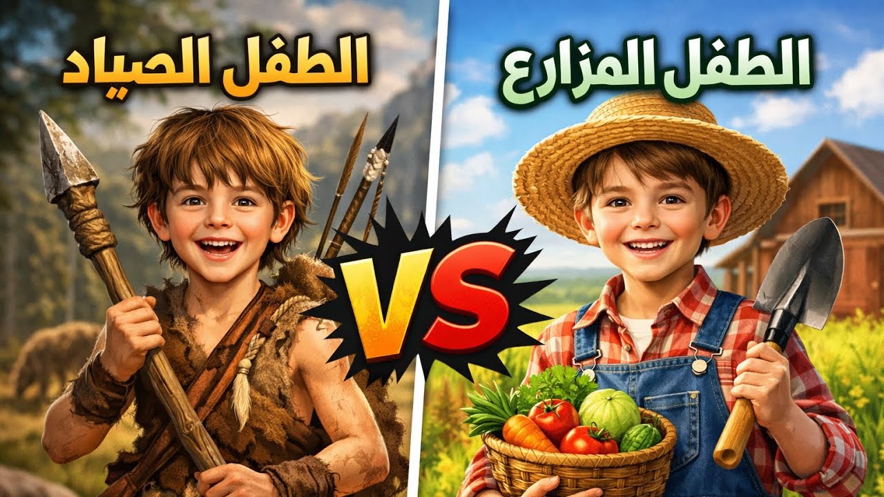 الطفل الصياد vs الطفل المزارع | نظرية عن فرط الحركة