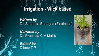 Topic Guide: Irrigation - Wick Based | ThinkTac