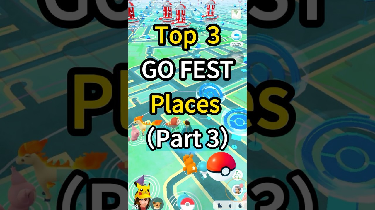 3 BEST Pokemon Go Fest Locations/Coordinates in 2025 [Part 3] 