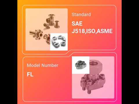 hydraulic flange fittings,