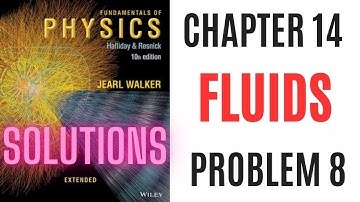 Halliday resnick chapter 14 problem 8 solution | Fundamentals of physics 10e solutions