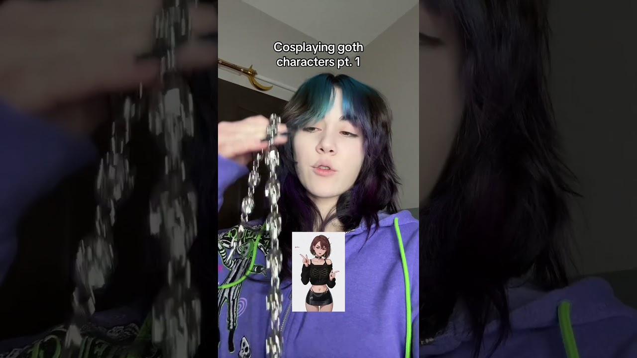 Goth Momo Ayase?! [Art by PRIXMAL] #dandadan #momo #momoayase #goth #gothgirl #cosplay #cosplayer