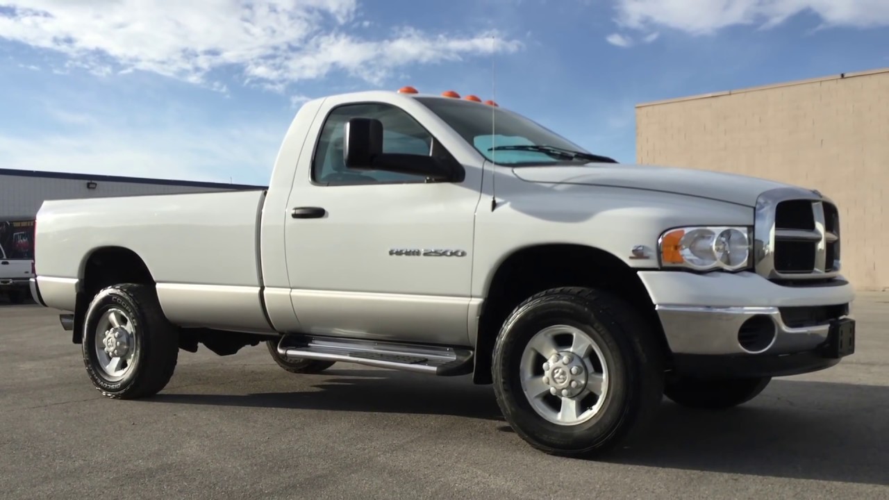 WWW.DIESEL-DEALS.COM 2003 DODGE RAM 2500 SLT 4X4 REGULAR CAB 5.9