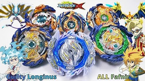베이블레이드 버스트 다이너 마이트 DB 길티 롱기누스 VS 올 파브닐 ベイブレードバーストDB  Guilty Longinus VS ALL Fafnir Beyblade Burst DB