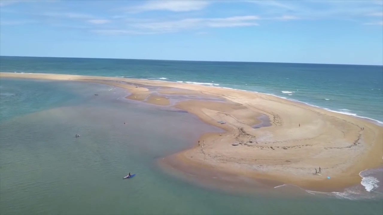 Drone Footage Reveals New Island off North Carolina Coast YouTube