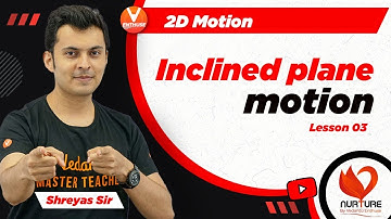 2D Motion L3 | Inclined Plane Projectile & Motion from Hill | Class 11 Physics | JEE 2023 Nurture