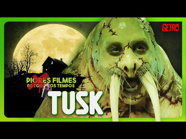 Homem transformado em morsa 😲 🍿 Filme: Tusk #filmedeterror #Terror #