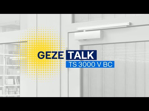 GEZE door closer | TS 3000 VB C | product presentation | Danish with subtitles