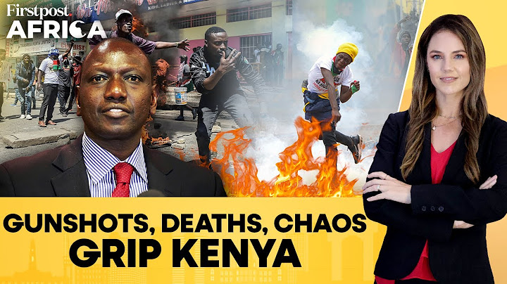 16 Killed, Hundreds Injured as Violent Protests Grip Kenya Again | Firstpost Africa | N18G
