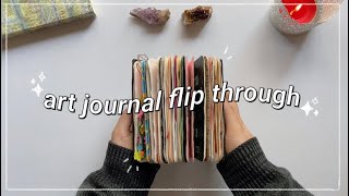 ✨art journal flip through✨ // 2019-2020 📓🎨