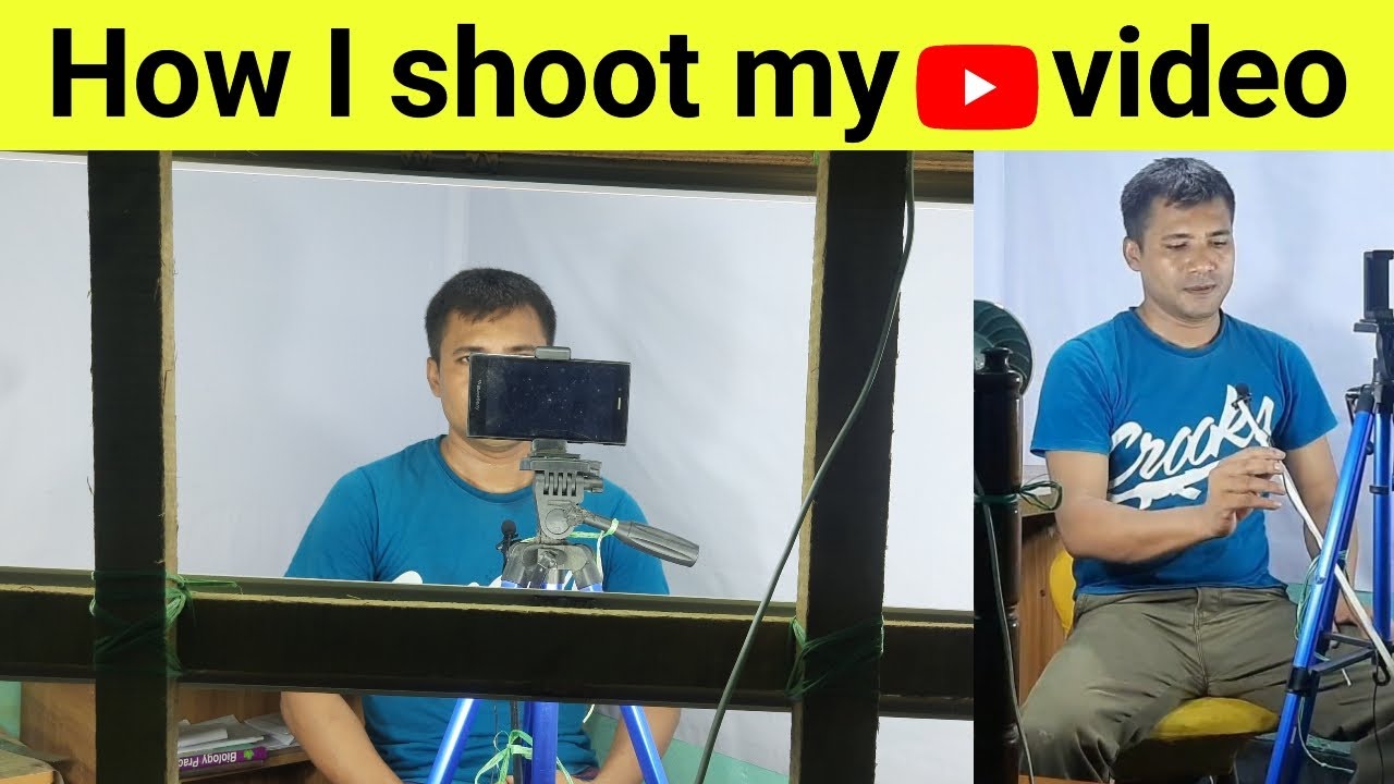 How I shoot my videos for my youtube channel || My studio setup tour ...