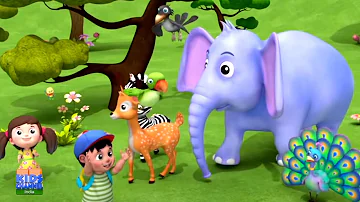 Jungle Song | Ghanghor Jungle | घंघोर जंगल | Hindi Nursery Rhymes for Kids | Dhobi Aaya | Titli Udi