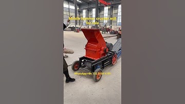 We offer small mobile hammer stone crusher mill,rock grinder, sand maker, stone sand making machine