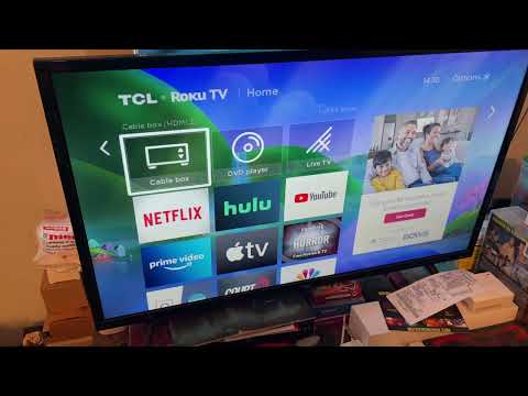 วีดีโอ: ฉันจะทำให้ทีวี TCL Roku เชื่อมต่อกับเคเบิลได้อย่างไร