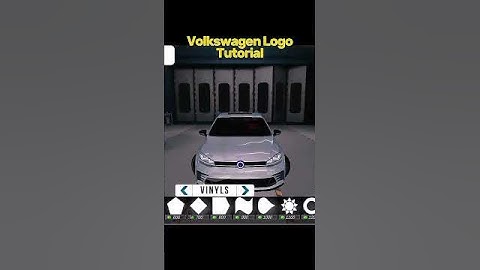 Volkswagen Logo Tutorial Shorts in Car Parking Multiplayer #carparkingmultiplayer