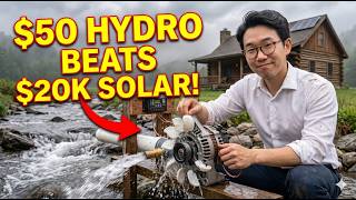 The $50 Physics Secret That Powers Any Off-Grid Cabin FOREVER —The Solar Industry BURIED THIS.